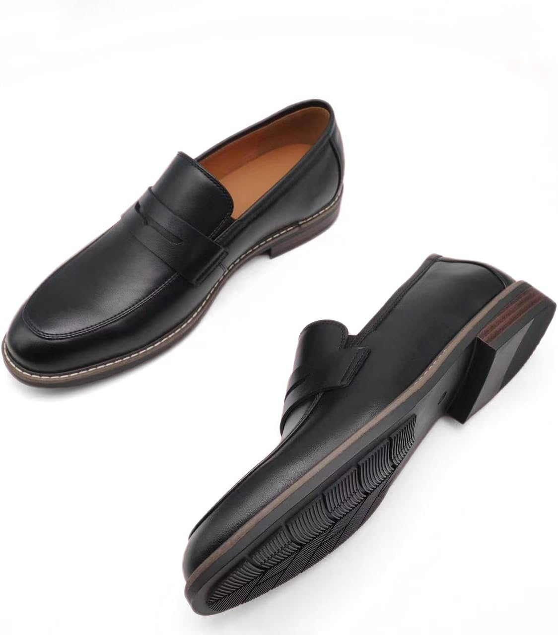 Finishing & Sewing Men's Classic Moc-Toe Penny Loafer – Bild 5