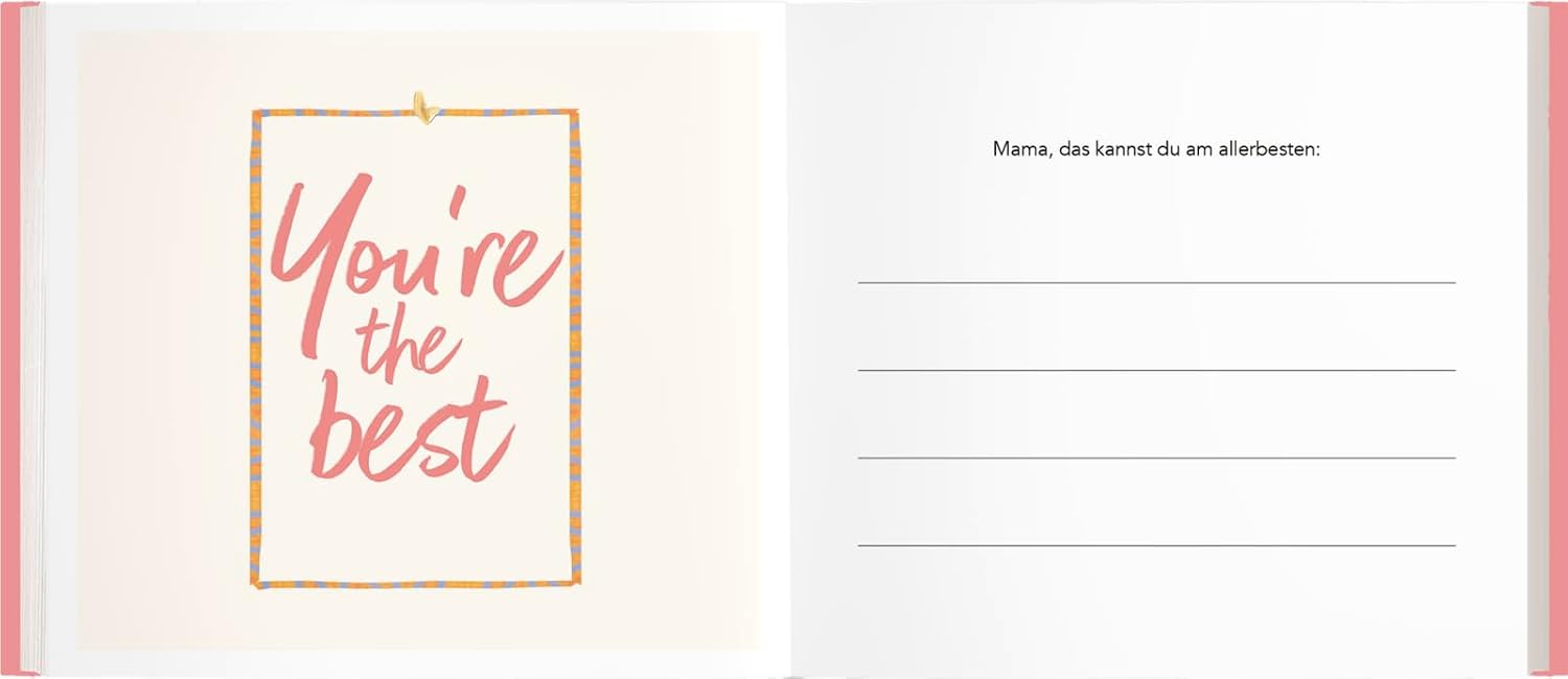 Mama. Viel Liebe in einem kleinen Buch: Eine kleine Liebeserklärung als Geschenk für Mama zum Muttertag, Geburtstag oder einfach zwischendurch (Elma van Vliet - Mini-Bücher) – Bild 2