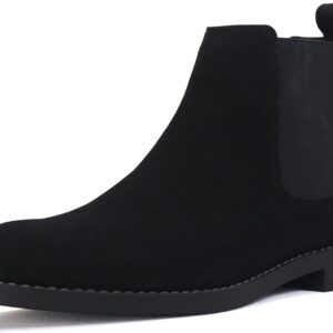KUDORO Men's Chelsea Boots, Ankle Boots, Casual Slip On Boots