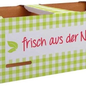 Fruit Baskets Fresh from Nature White 3-4 kg with Integrated Handle Pack of 15