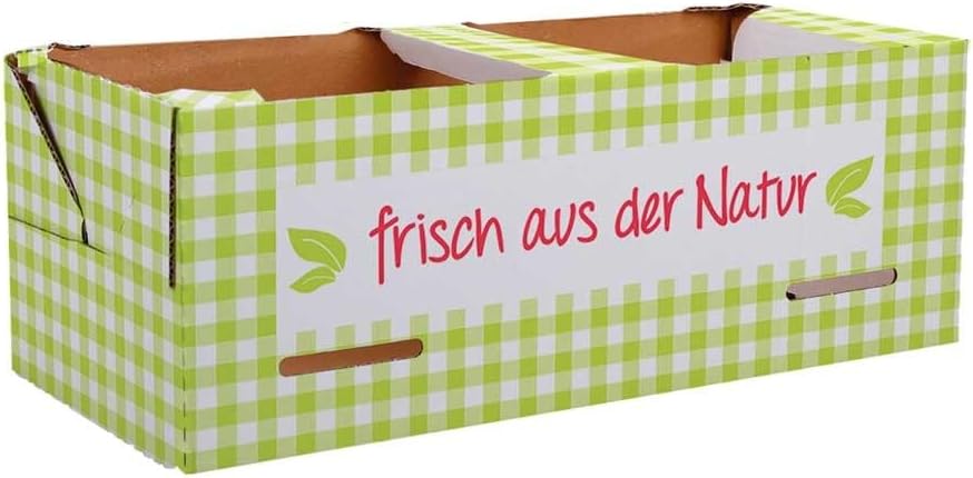Fruit Baskets Fresh from Nature White 3-4 kg with Integrated Handle Pack of 15