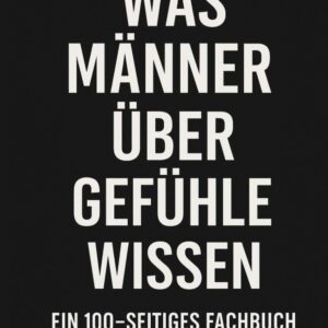 Was Männer über Gefühle wissen – Ein 100-seitiges Fachbuch: Das perfekte Geschenk für gefühlvolle Männer. Oder solche, die es glauben.