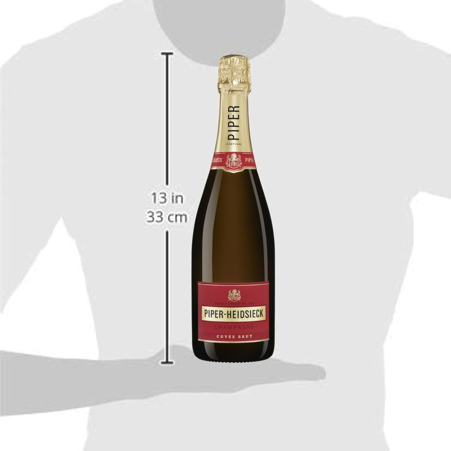 Piper Heidsieck Champagne Cuvée Brut in Gift Box (1 x 0.75 L) – Bild 8
