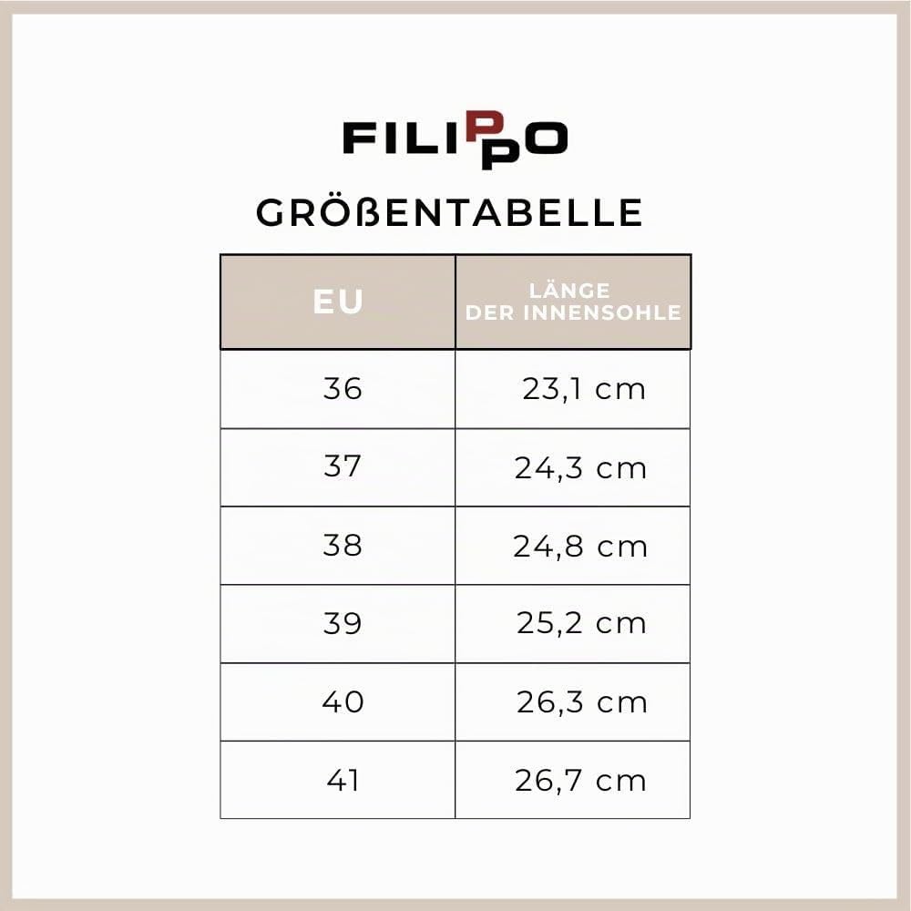 FILIPPO Platform Trainers Women's Leather Shoes Women's Trainers Leather Low Shoes – Bild 7