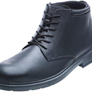 Atlas CX 545 S3 ESD Safety Shoes Ankle High Business Look Steel Toe Cap Puncture Resistant Water Resistant Safety Shoes Width 10 Size 8