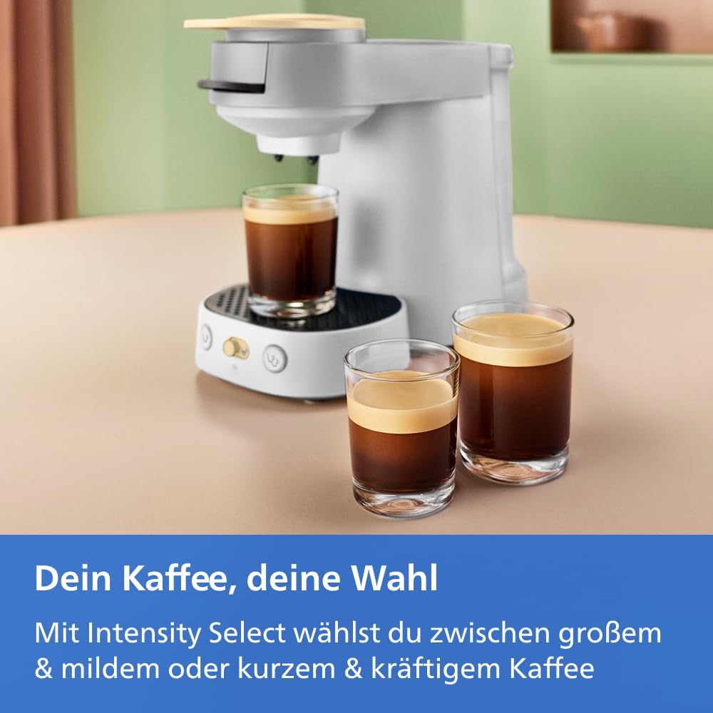 PHILIPS Senseo Vibe Compact Coffee Pod Machine, White, 2 Specialities – Bild 4