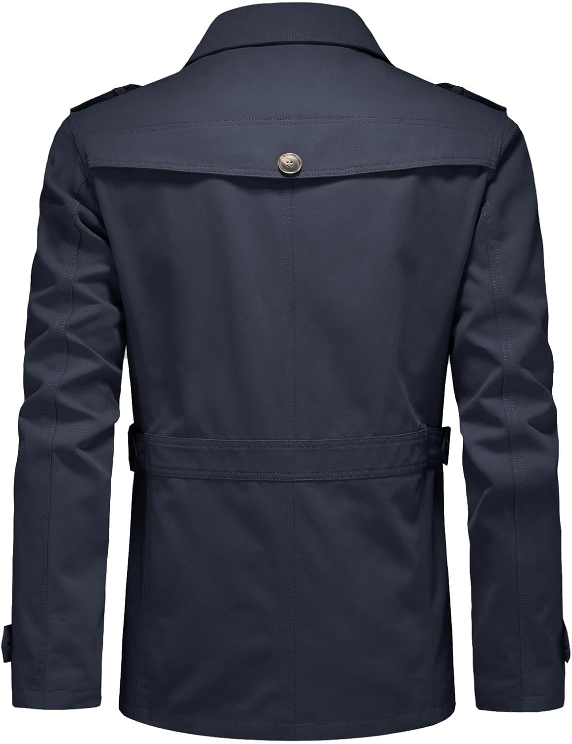 KUDORO Men's Transition Jacket, Lightweight Aviator Jacket, Bomber Jacket, Cotton Cargo Jacket, Men's Trench Coat with Multiple Pockets – Bild 3