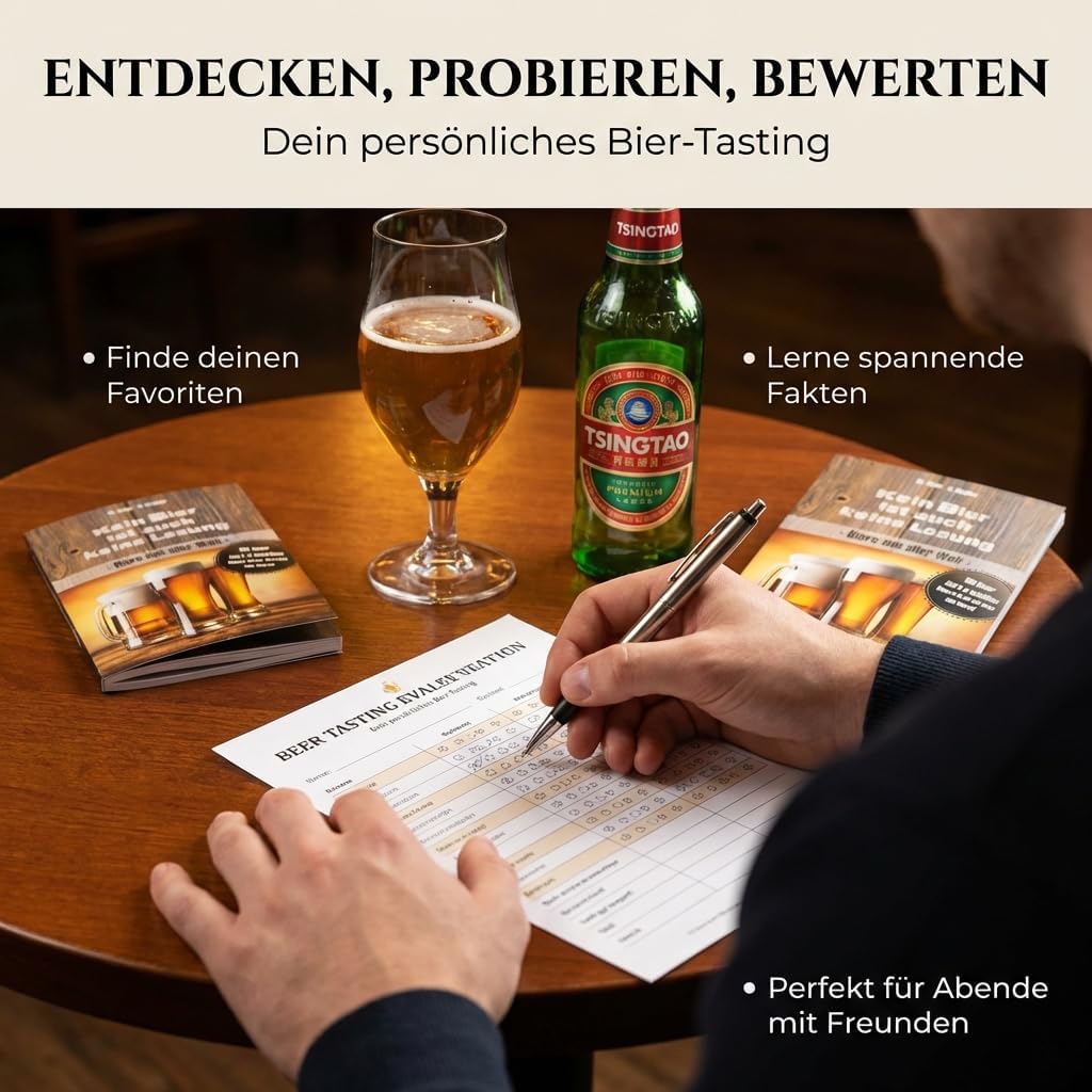 Men's gift idea, 16 beers from all over the world, birthday gift set – Bild 4