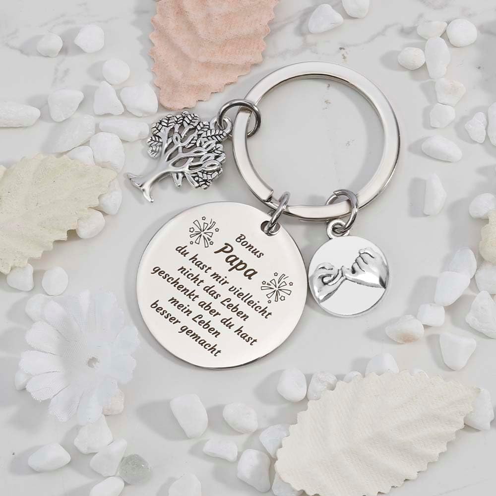 Dad Gift Father's Day Keyring Gifts Birthday Dad Gifts For Father's Day Best Dad Gifts Bonus Dad Gift Stepdad Gift Father Daughter Thank You Gift Christmas – Bild 3