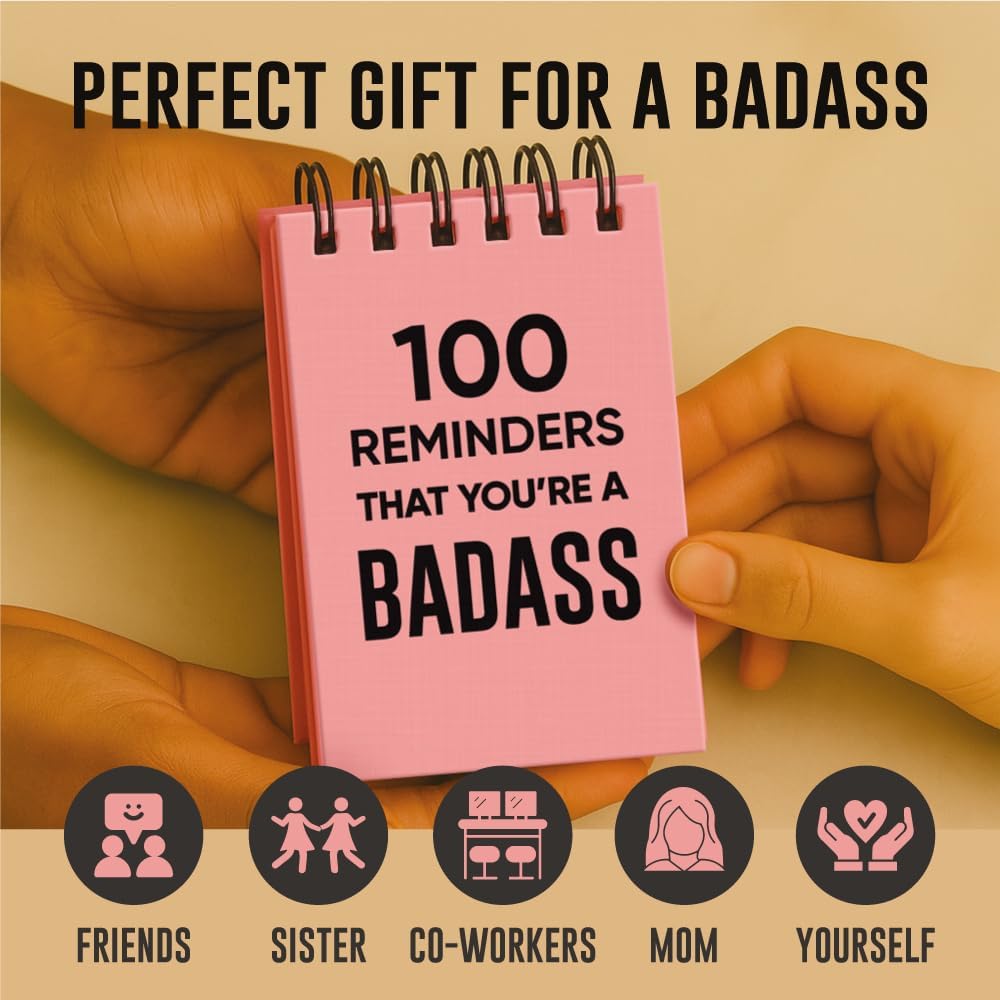 Astralux Affirmations for a Boss Babe Flip Book, Daily Positive Mindset Cards – Bild 3