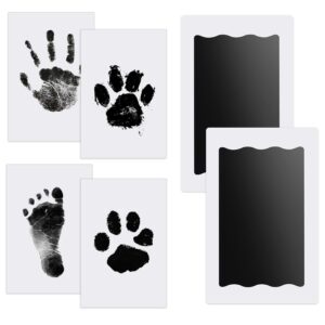 Nabance Footprint & Handprint Baby Set Baby Imprint Set 0-6 Months