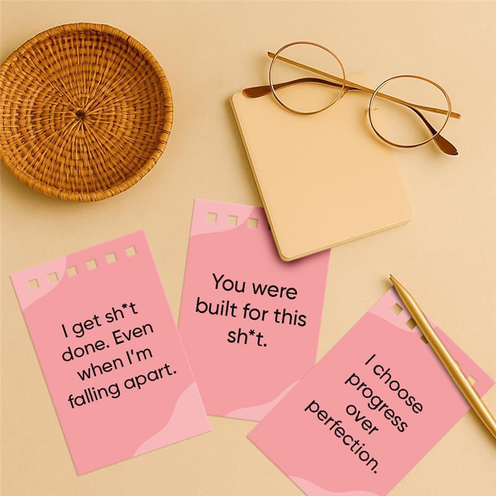 Astralux Affirmations for a Boss Babe Flip Book, Daily Positive Mindset Cards – Bild 4
