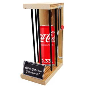 Cola Gift Birthday Gifts – Cola Iron Reserve Black Edition – Gift Set for Men Women Gift Idea Text Black/W Happy Birthday