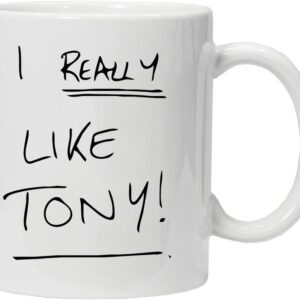 Father Ted inspired I Really Tony. Acen Studios – Fun Novelty White Ceramic Tea Coffee Mug 313 ml Coffee/Tea Mug – Perfect Valentines/Easter/Summer/Birthday, Anniversary or Christmas Gift
