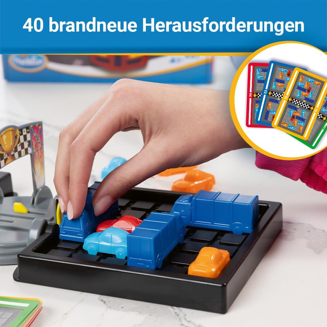 ThinkFun 76686 - Rush Hour Duel - The well-known traffic logic game now as an exciting duel for two players - with new challenges and clever fun for children and adults from 8 years – Bild 5