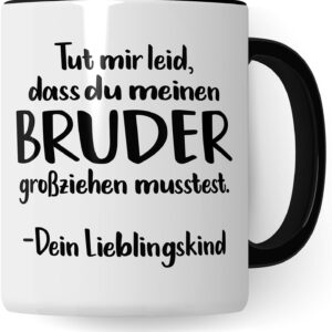 Funny Mug for Dad Mum Brother, Gift for Father's Day or Mother's Day Birthday for Parents from Son Daughter, Coffee Mug Funny Saying Gift, Child Siblings Brother Sister