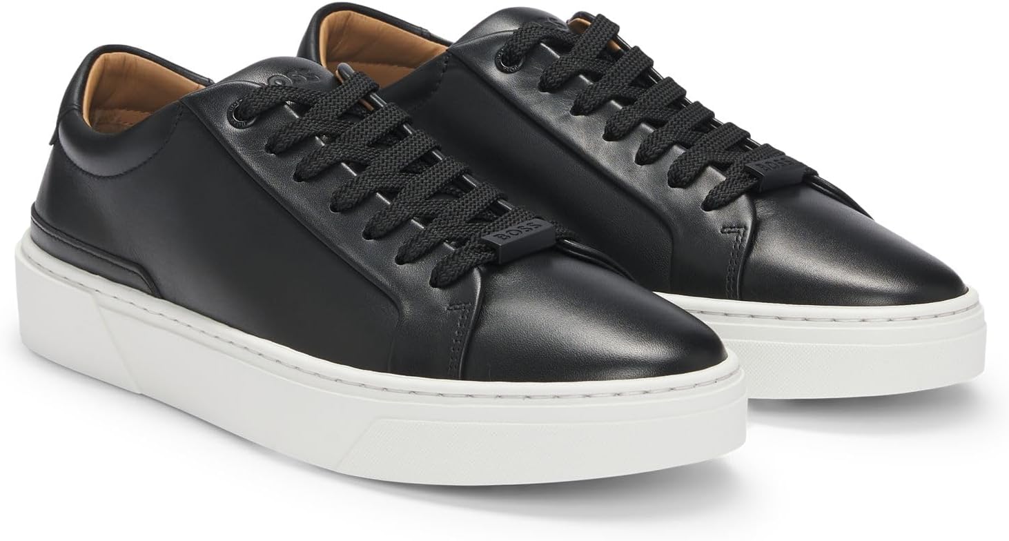BOSS Men's Gary Tenn Gary Leather Trainers Size – Bild 7