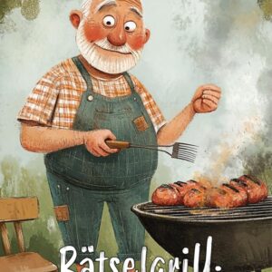 Rätselgrill: Scharfe Fragen für heiße Köpfe: Rätselbuch für echte Grillmeister!: Mit kniffligen Rätseln rund ums Grillen – ein beliebtes Geschenk für … – Creative Books by Herzsprung-Verlag)