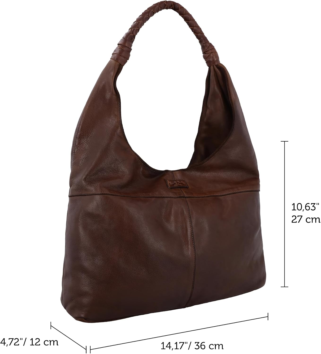 Gusti Leder Giulia Shopper with Inner and Outer Zip Compartment – Bild 7
