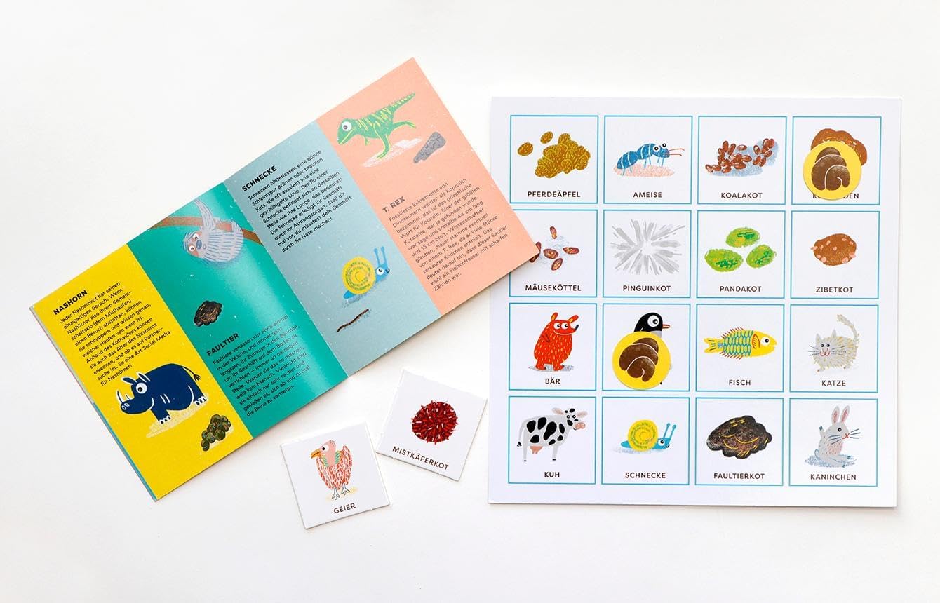 Animal Poop Bingo – Bild 3