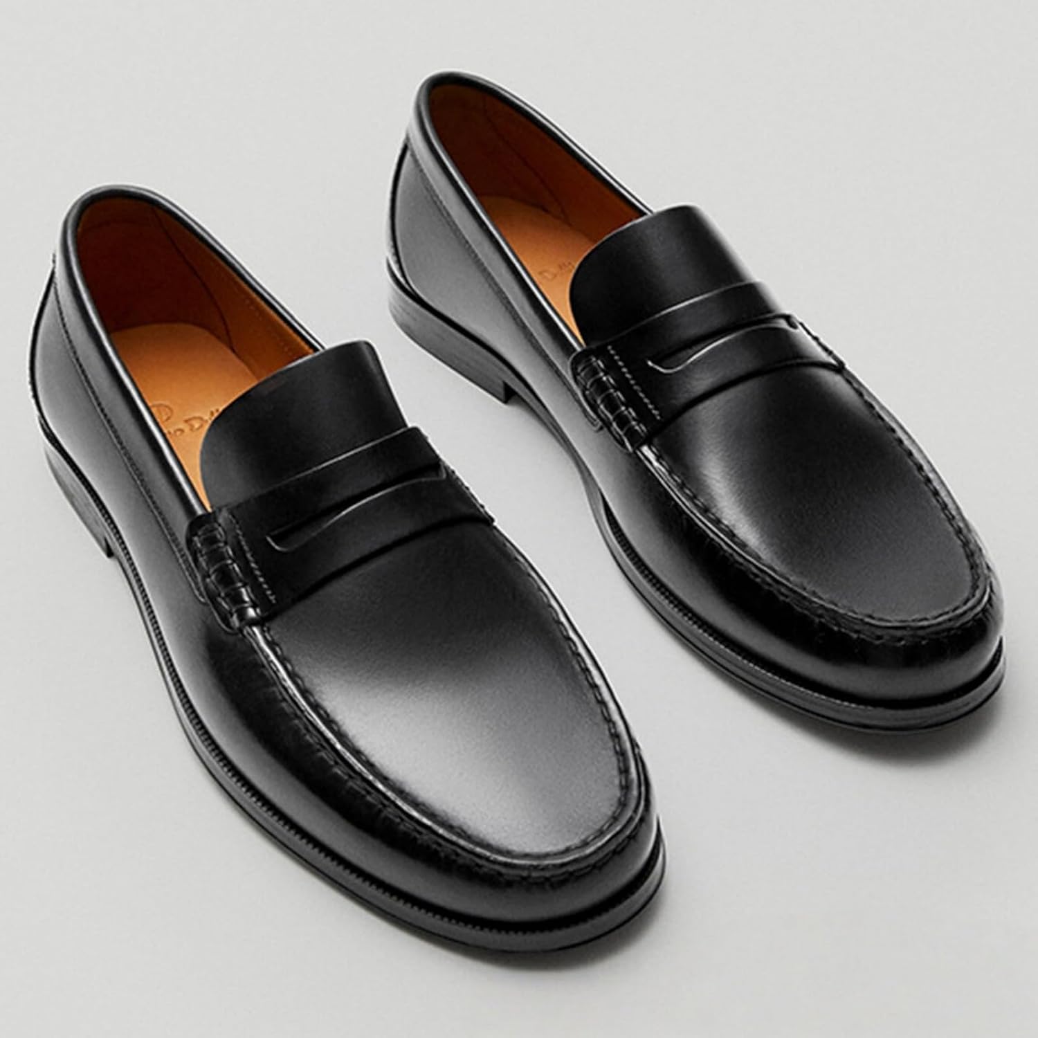 Men's Moccasins - Handmade Business Loafers Made of Genuine Leather by Hand in Spain, Comfortable Men's Shoes for Leisure and Office – Bild 3
