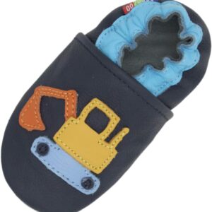 Carozoo Soft Sole Leather Baby Shoes Crawling Shoes First Walking Shoes Crib Enfants Slippers Newborn