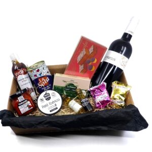 Delicioso Gift Basket with Spanish Delicatessen Gift Set Gift Basket Spain Wine Gift