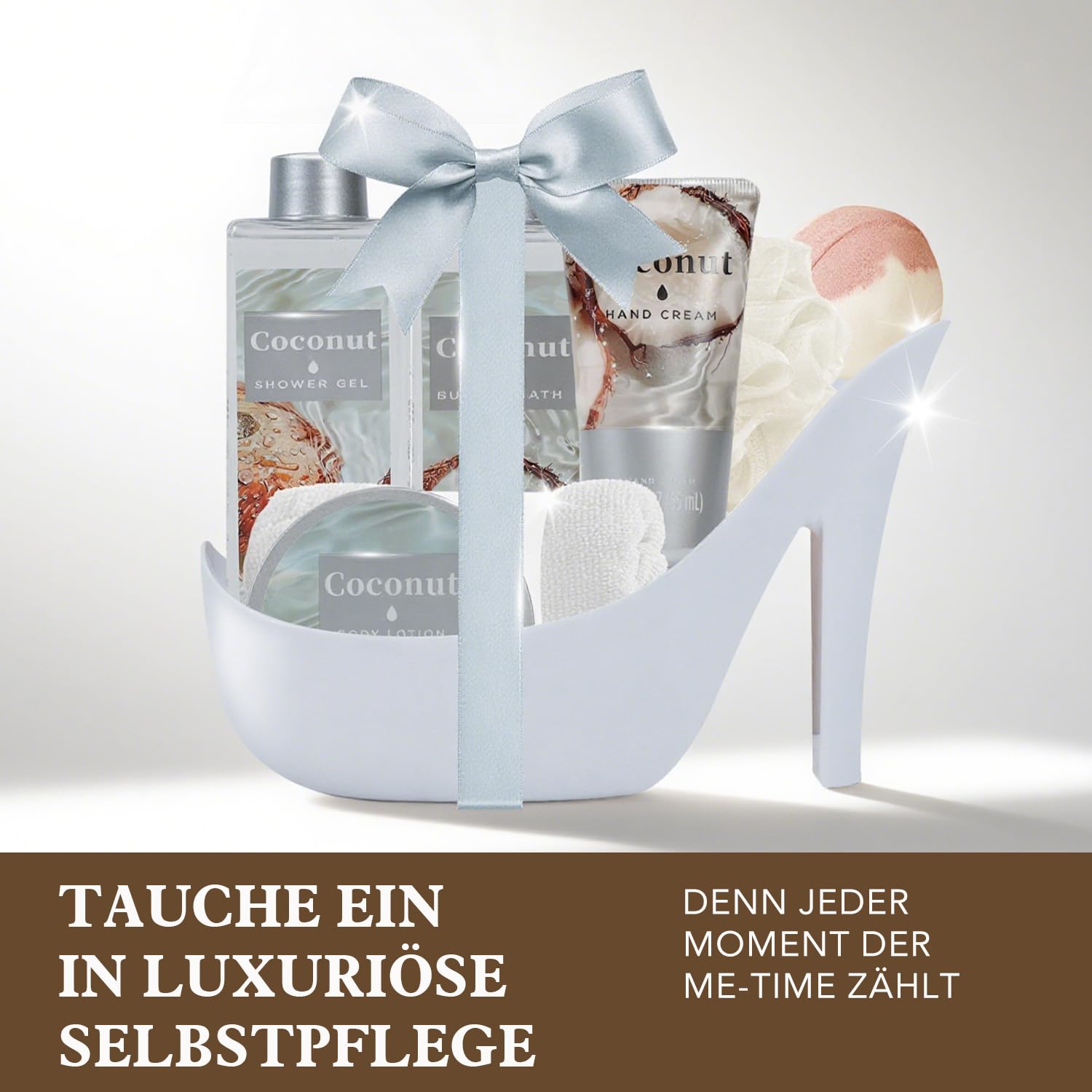 Spa Luxury Women's Bath Gift Set – 8-Piece Birthday Gift – Bild 7