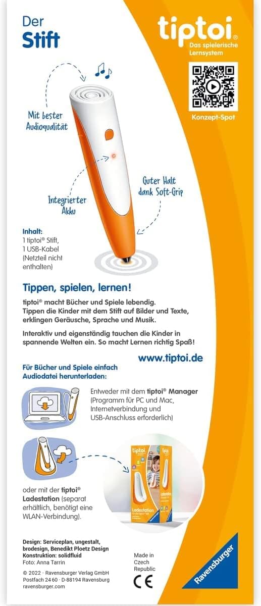 tiptoi Ravensburger Set: World Atlas (Children's Book) + 00110 Pen with World Map, Educational Toy for Children from 5 Years – Bild 7