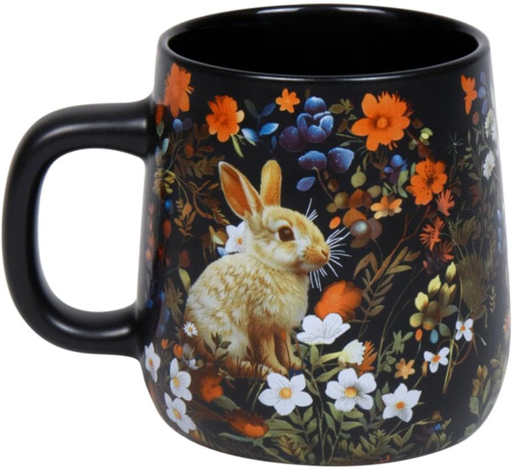 Coffee Mug Set of 2 Forest Wildlife - Coffee Cups in Wild Animal Design - Cups Set for Coffee, Tea & Cocoa Coffee Cups Gift Set for Animal Friends & Nature Lovers – Bild 6