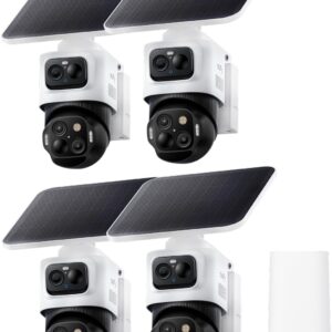 Anker eufyCam S4 4-Camera Set, Outdoor Surveillance Camera, Colour Night