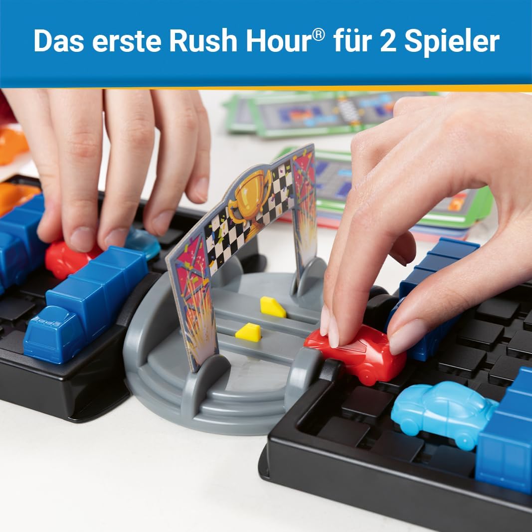 ThinkFun 76686 - Rush Hour Duel - The well-known traffic logic game now as an exciting duel for two players - with new challenges and clever fun for children and adults from 8 years – Bild 3
