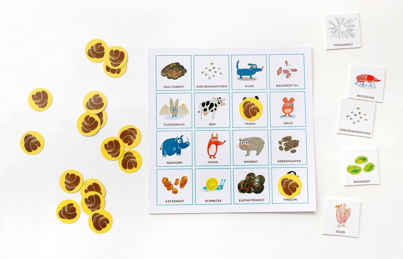 Animal Poop Bingo – Bild 2