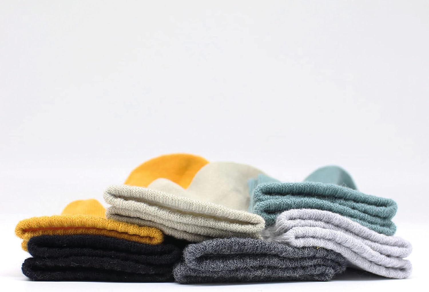bistyle Cotton 6 Pairs Baby Socks for Newborn Infant 0–6 Months to 3 Years, Stopper Socks Seamless Socks, Boys Girls Children's Socks – Bild 9
