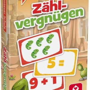 ASS Altenburger – Counting Fun Educational Game, Adventure School Card Game