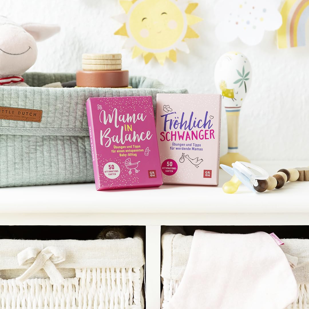 Mama in Balance: Übungen und Tipps für einen entspannten Baby-Alltag. 50 Affirmationskarten, die motivieren und Kraft schenken (Geschenke für frischgebackene Mütter) – Bild 6