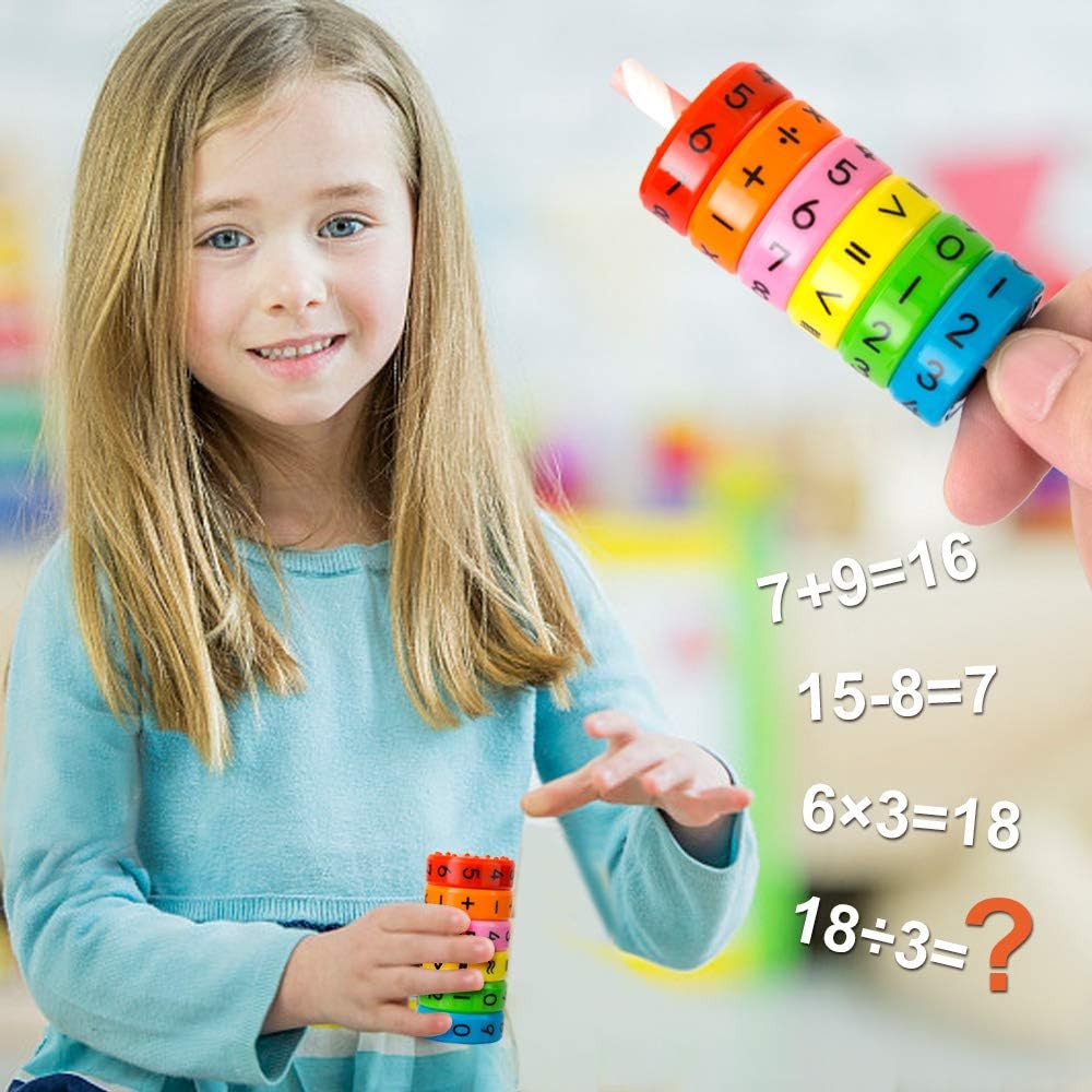 Kesote 2 Pieces Educational Toy Maths Calculation Roll School Maths Learning Calculation Toy Back to School – Bild 5