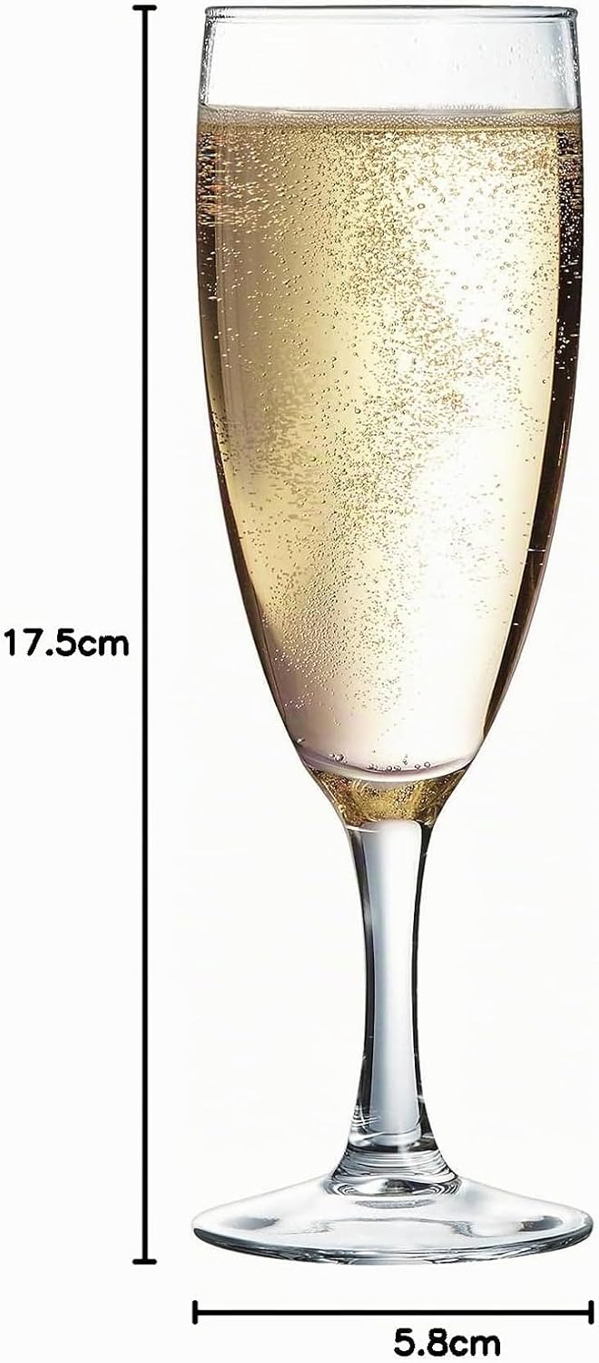 Arcoroc, Elegance Champagne Flutes 17 cl Set of 6 – Bild 7