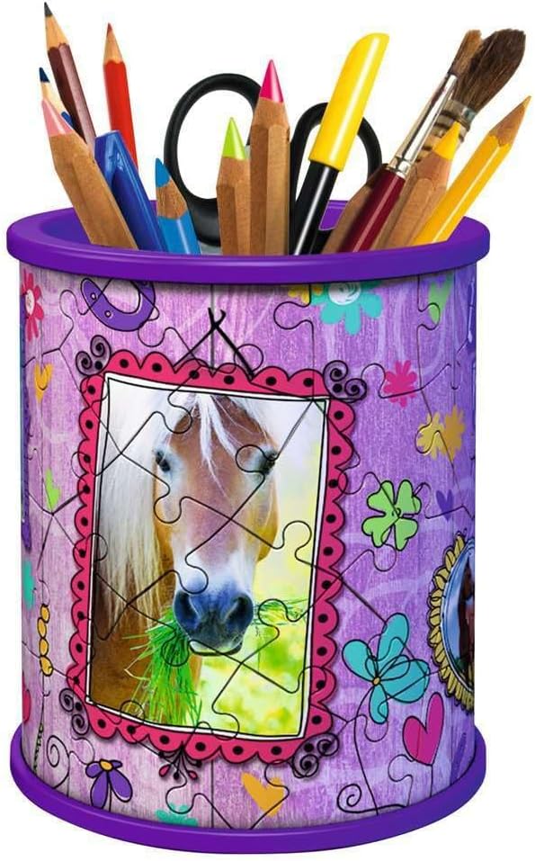 Ravensburger 3D Puzzle Utensilo Horses Pen Holder from 6 Years – Bild 4