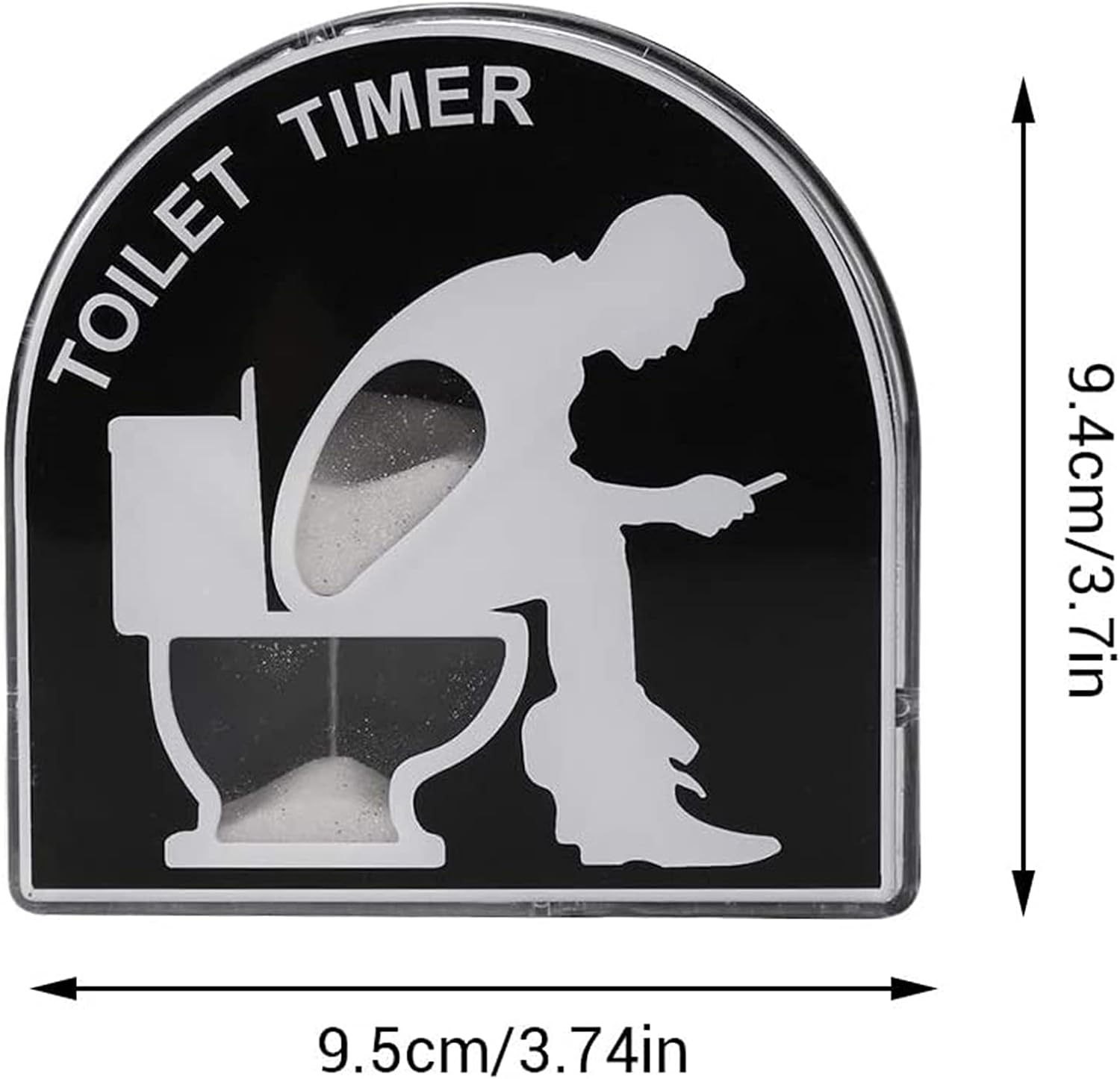5 Minute Sand Toilet Hourglass Timer, Kids Brushes, Timing Tool, Home Garden, Home Decor Toy, Funny Gifts for Men, Husband, Dad, Father's Day, Birthday Gag (C) – Bild 5
