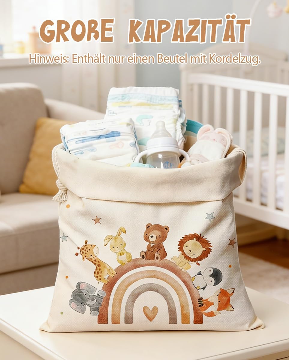 XL Birth Gift Bags Made of Canvas, Gift for Birth Boy Girl – Bild 5
