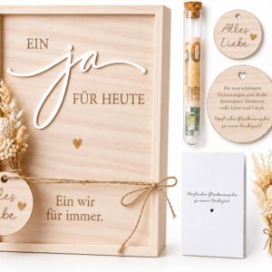 Joli Coon Wedding Gift with Wedding Card 15 x 20 x 5 cm