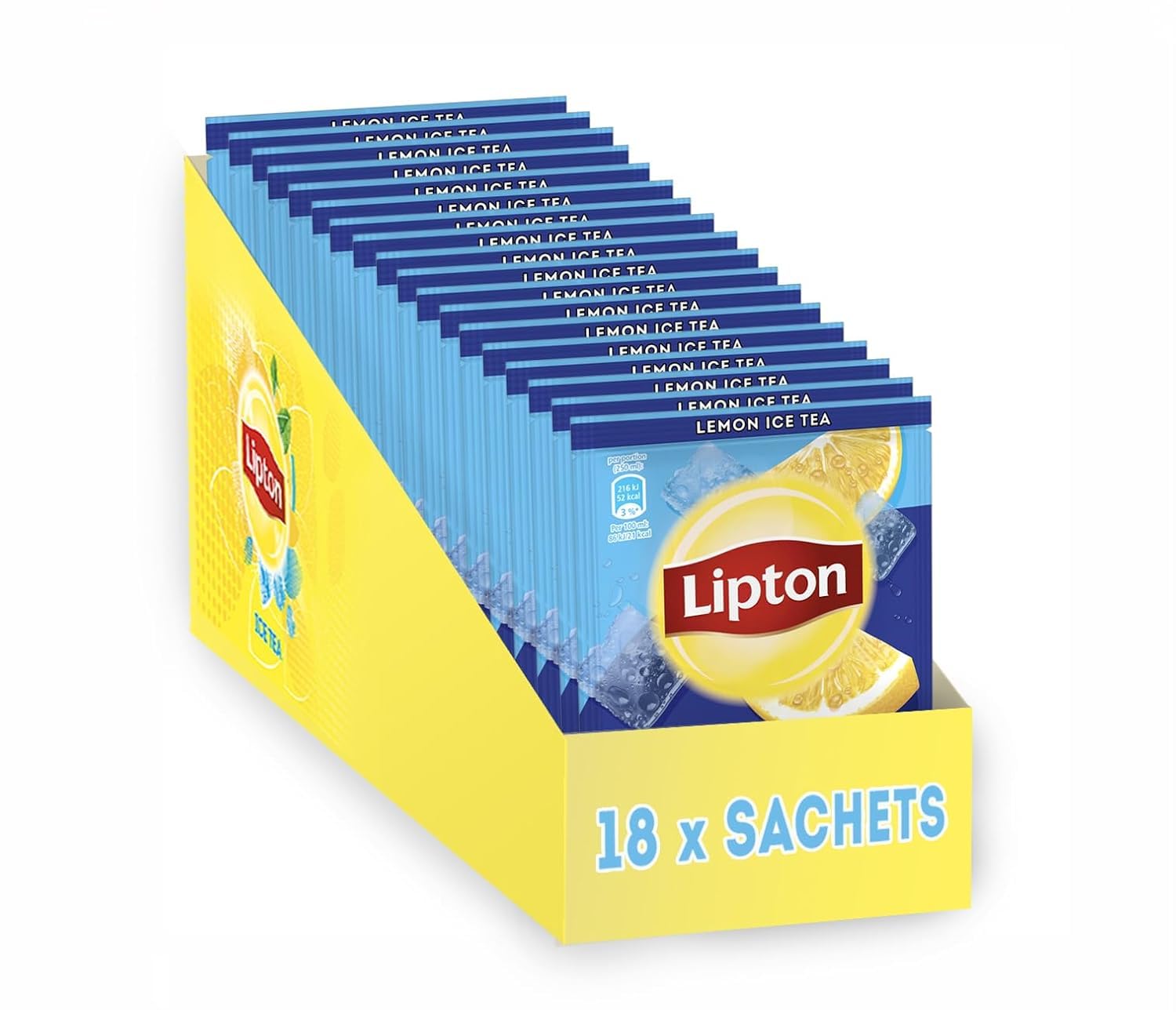 Lipton Iced Tea Powder Lemon 18L Instant Ice Tea for Mixing 18 Sachets – Bild 9