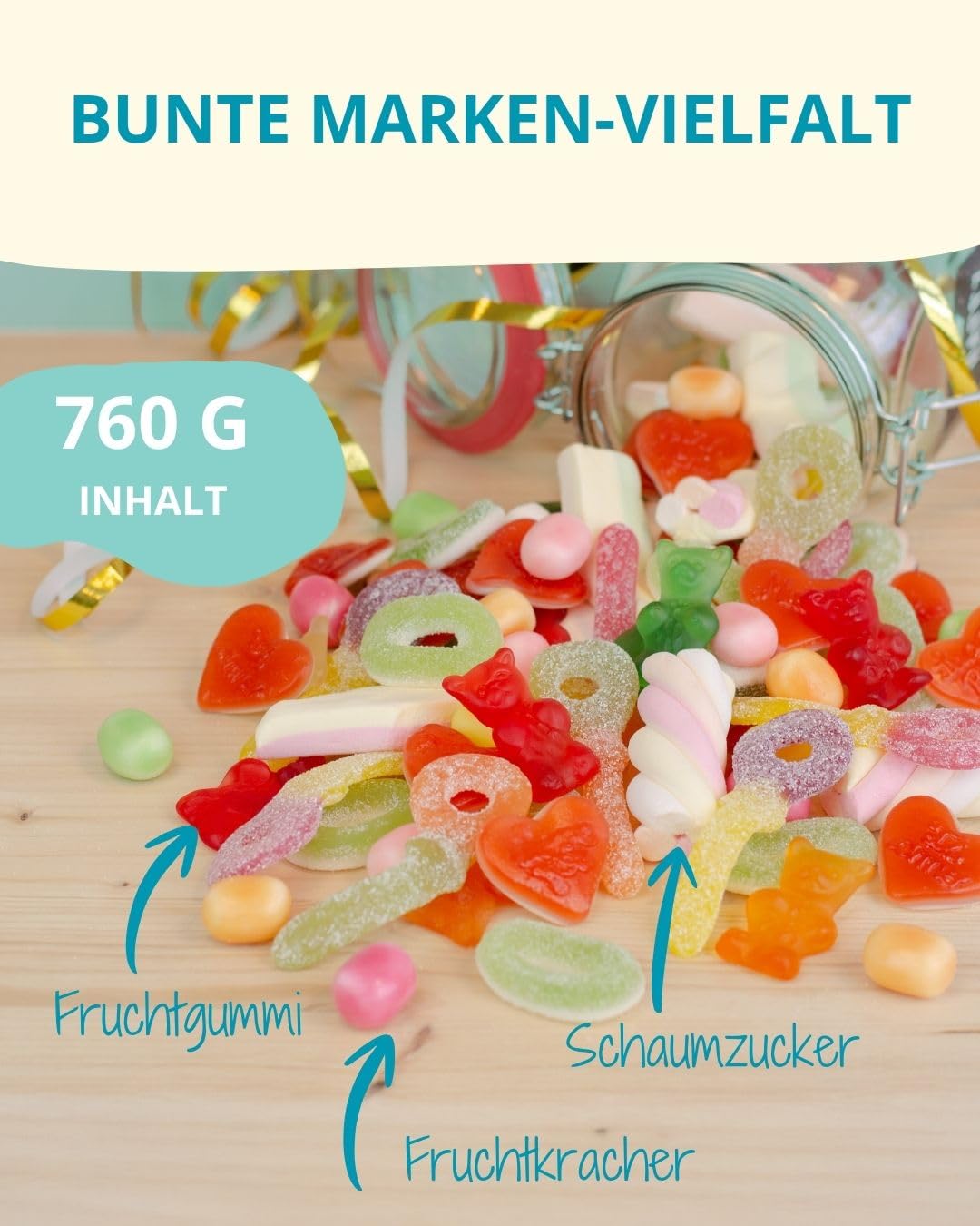 Happy Birthday Candy Jar – Bild 4