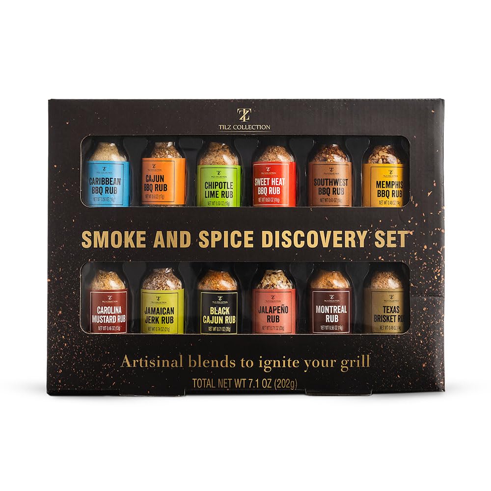 Spice Gift Set with 12 Spices - Essential Spice Collection with Spice Jars - Essential Spice Rack for Kitchen - Ideal Household Utensils for Cooking, BBQ and Everyday Use – Bild 5