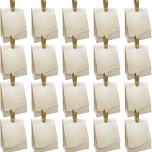 ONEBO Pack of 20 Candy Boxes Wedding Favour Boxes Paper Candy Boxes for Wedding Birthday Party