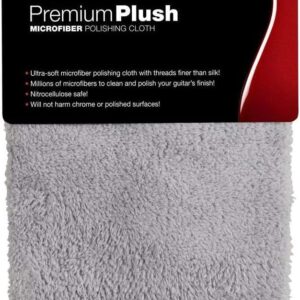 Fender Premium Microfibre Cloth for Guitar Cleaning and Polishing, Lint