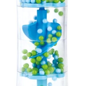 Hape Rainmaker, Mini Wooden Rattle Musical Toy, Blue