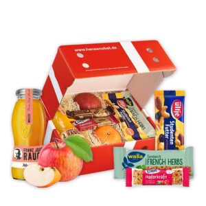 Hansen Obst Gift Box "(Home) Office Snack Box" with Gift Packaging "The Classic" - Gift with Fresh Fruit - Fruit Box