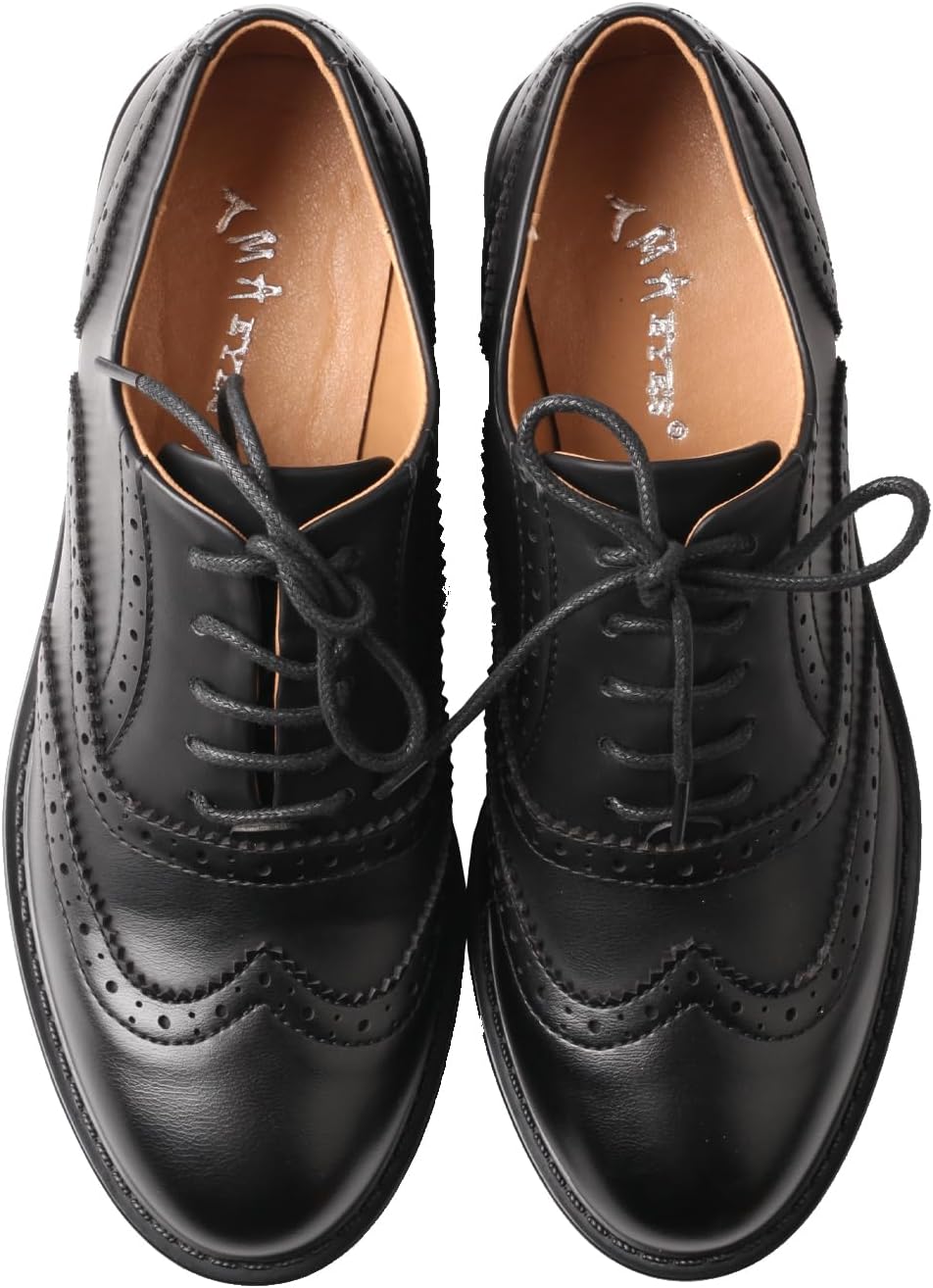 TMA EYES Women's Classic Lace-Up Comfortable Oxford Shoes, Suit Business Shoes – Bild 6